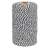 Baumwolle Schnur, TACHIO 2mm Bäcker Bindfäden, 200M Bastelschnur...