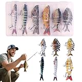 Roboterangelköder für Salzwasser, weiche Köder zum Barschangeln –...