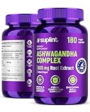 Ashwagandha Kapseln – 600mg Wurzelextrakt mit 5% Withanoliden –...
