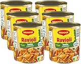 MAGGI Gemüse-Ravioli in Tomatensauce: Teigtaschen in Tomaten-Gemüsesauce,...