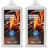 Maxxi Clean | 2x 750 ml Rauchharz-Entferner | Backofen- und Grillreiniger...