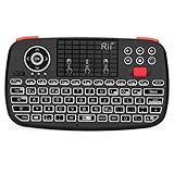 Rii Bluetooth Tastatur mit Touchpad(Bluetooth 4.0 + 2.4G Wireless), Mini...