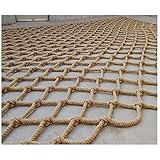 Kinder-Sicherheitsnetz für Treppenhaus, Balkon, 20 mm dickes Hanfseil,...