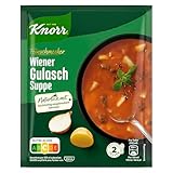 Knorr Feinschmecker Suppe mit Kartoffeln leckere Wiener Gulaschsuppe mit...