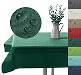 Outdoor Tischdecke Gartentischdecke wasserfest wetterbeständig rutschfest...