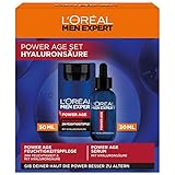 L'Oréal Men Expert Pflegeset gegen Falten für Männer, Geschenkset mit...