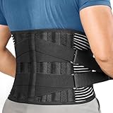 FREETOO Stark Stützende Rückenstütze Orthopädisch, Atmungsaktive...