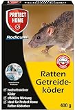 PROTECT HOME Rodicum Ratten Getreideköder, praktische, auslegefertige...