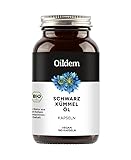 Oildem Bio Schwarzkümmelöl Kapseln (Ohne Hitze) Kaltgepresst (original...