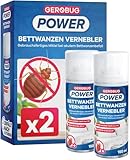 Gerobug Bettwanzen Vernebler 2 x 150 ml - Bettwanzen schnell & effektiv...