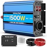 Wechselrichter 12v auf 230v 1500W/3000W Reiner Sinus Spannungswandler...