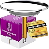 Badewannenstöpsel Universal Ø 72 mm Premium - Stöpsel Badewanne Chrom...
