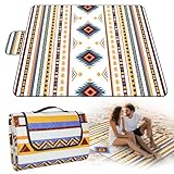KIMIGO Outdoor Picknickdecke 200x200cm - Outdoor Stranddecke für 4-6...