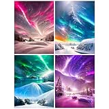 MytaYt 5D Diamond Painting Set Diamant Painting Bilder Aurora Crystal Art...