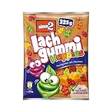 nimm2 Lachgummi Happies – 1 x 325g – Fruchtgummi mit Fruchtsaft und...