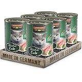 LEONARDO Nassfutter [6x400g Ente] | Getreidefreies Nassfutter für Katzen |...