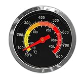 Edelstahlgrill BBQ Raucher Grill Thermometer Temperaturmesser 10-400 ℃...