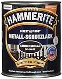 HAMMERITE 5087622 Hammerschlaglack Effektlack Schwarz 750 ml
