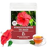 Hibiskustee,Hibiskusblüten,Hibiscus Tea,Aromatischer Hibiskustee,Reiner...