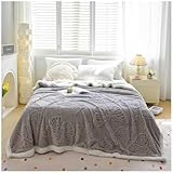 QZYGWCS Decke Kuscheldecke Flauschig Weiche Warme: Fleecedecke Leichte und...