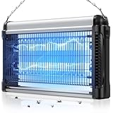 Seseno Insektenvernichter Elektrisch, 2500V 20W, Mückenlampe mit 2...