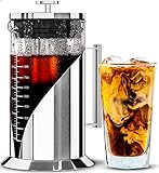 Cafe Du Chateau Cold Brew Kaffeebereiter (1 L) – Kaffeemaschine mit...