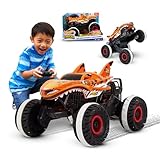 Hot Wheels Monster Trucks Ferngesteuertes Auto Tiger Shark, mit 'Terrain...