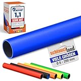 9 Stück | 1m Silikonschlauch ID-Ø 30mm blau 200°C | VIELE GRÖSSEN &...