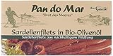 Pan do Mar Sardellenfilets (Anchovis) in Bio Olivenöl, 5er Pack (5 x 50 g)