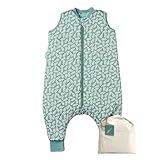 molis&co - Baby Schlafsack mit Füßen 2.5 TOG - Ganzjahres Schlafsack -...