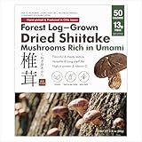 Dried Shiitake Mushrooms 'Donko' (Naturally Log-Grown, Japan) – 80g