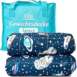 Ella Gewichtsdecke Kinder 2,4 kg 90x120 cm – Therapiedecke, für...