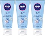 Nivea Baby Soft Pflege-Creme, 3er Pack (3 x 100 ml)