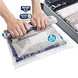 SilverRack Vakuumbeutel Reise zum Rollen [12 Stück] in 3 Größen (4x...