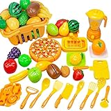 Kinderküche Spielküche Zubehör, 33PCS Kinderküche Zubehör mit...