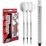 RED DRAGON Javelin Original 18g Softip Tungsten Darts Set with Flights and...