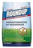 Roundup Rasen-Unkrautfrei Rasendünger, 2in1, Unkrautvernichter plus...