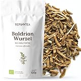 REPLANTEA BIO Baldrianwurzel Tee Lose 100g | Natürliche Einschlafhilfe |...