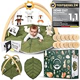 MEERWALD KINDER® Spielbogen Baby - Premium Baby Spieldecke XXL waschbar...