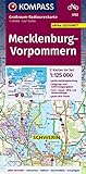 KOMPASS Großraum-Radtourenkarte 3702 Mecklenburg-Vorpommern 1:125.000: 2...