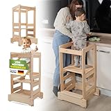JETZT NEU! STRAHLKIND® Lernturm ab 1 Jahr [Anti Kipp Schutz] aus...