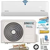 5m QuickConnect 9000 BTU ECO Smart Inverter 2,6kW (2,7kW) Split Klimaanlage...