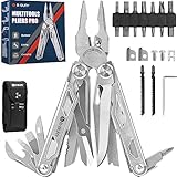 BIBURY Multitools, Multi Tool faltbare Zange mit verbesserter Schere und...