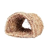Toddmomy 1Stück Tunnel aus Holzfarbe Handgefertigtes Stroh Nest für...