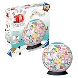 Ravensburger 3D Puzzle 11583 - Puzzle-Ball Squishmallows - Puzzleball aus...