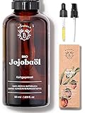 Bionoble Jojobaöl Bio 50ml - 100% Rein, Natürlich und Kaltgepresst -...