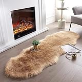 lightlux Faux Lammfell Schaffell Teppich Kunstfell Dekofell in Super weich...