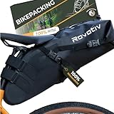 Rovativ® - Bikepacking Satteltasche [10 Liter] 100% Wasserdicht - super...