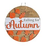 Ujjdwiurgh Schablonen für den Herbst, 30,5 cm, runde Schablone für...