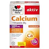 Doppelherz Calcium + Vitamin D3 – Mit Calcium und Vitamin K als Beitrag...